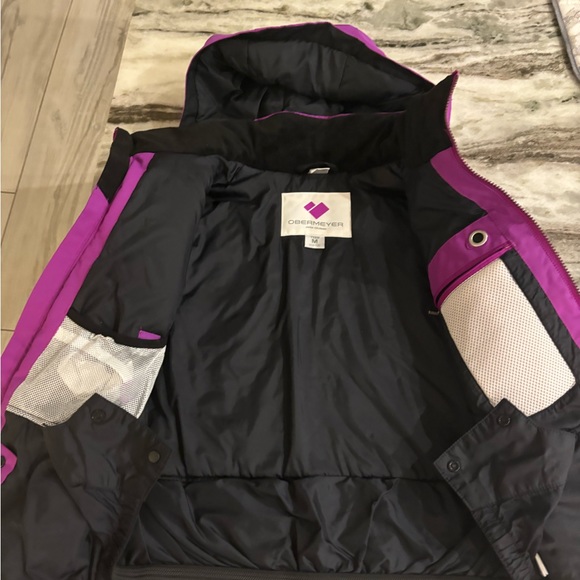Girls Obermeyer Ski Jacket size M (10-12yrs) - Picture 3 of 4